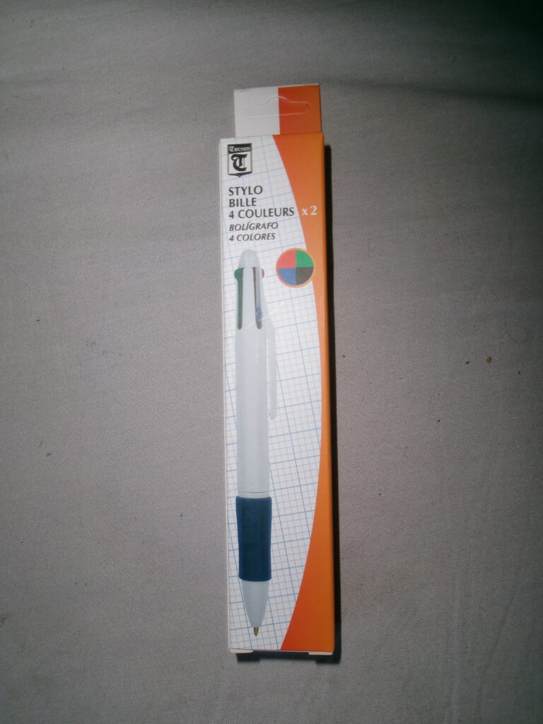 Stylo bille 4 couleurs