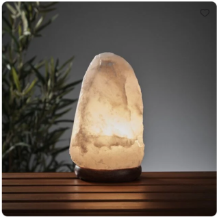 Lampe pierre de sel